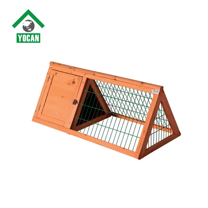 Triangle Shaped Rabbit Hutch